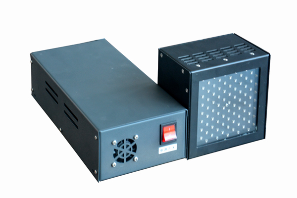 藍(lán)盾手提式面光源UVLED固化燈實(shí)驗測試固化膠水